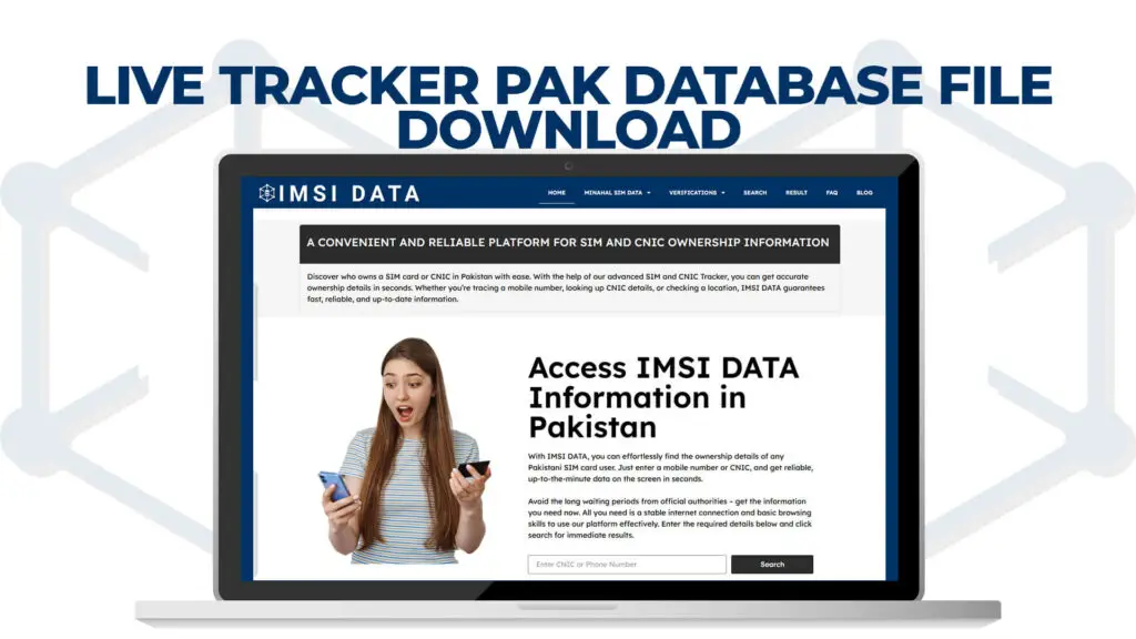 Live Tracker Pak Database File Download