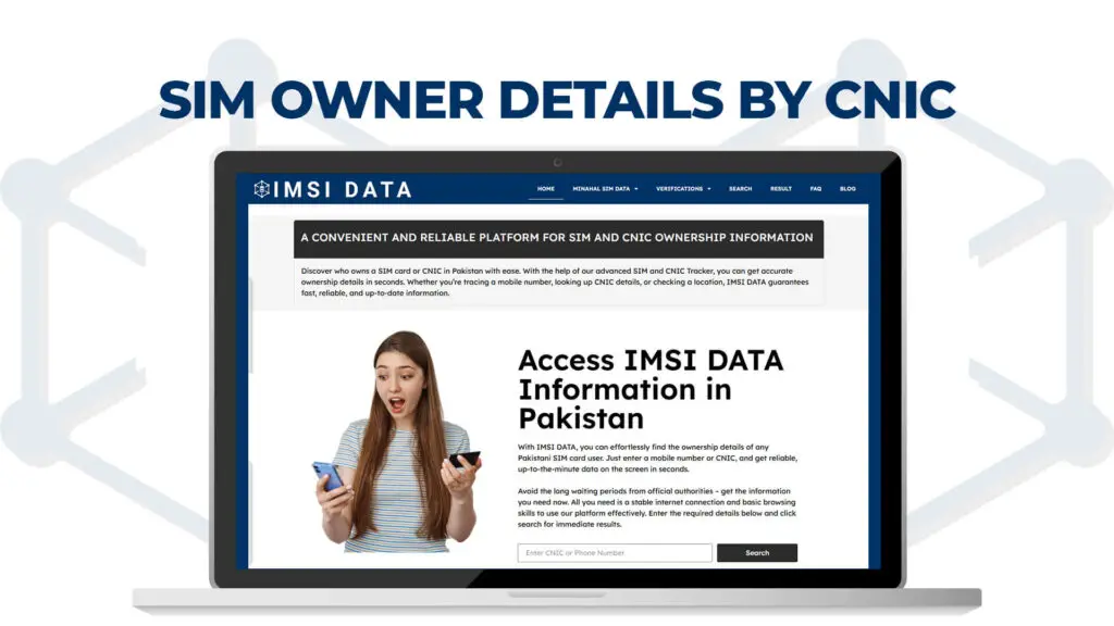 SIM Owner Details by CNIC