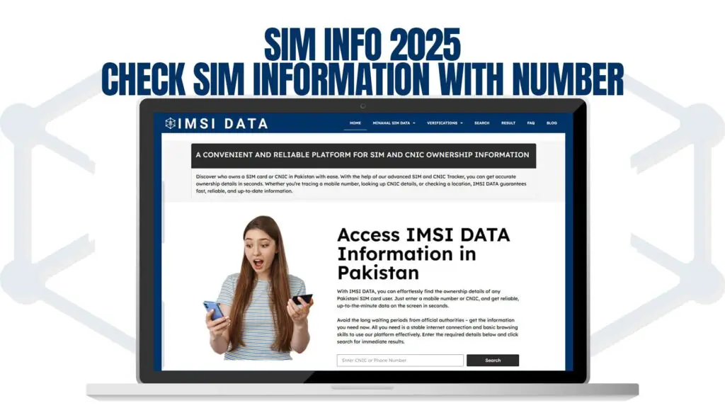 SIM Info 2025 – Check SIM Information With Number