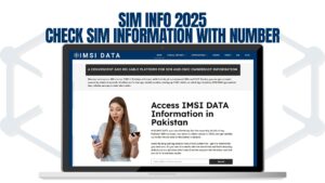SIM Info 2025 – Check SIM Information With Number