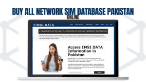 Buy All Network SIM Database Pakistan Online