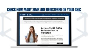 Check How Many SIMs are Registered on Your CNIC