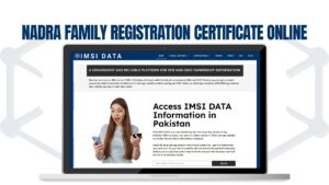NADRA Family Registration Certificate Online