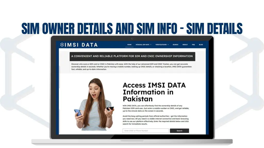 SIM OWNER Details and SIM Info – SIM Details