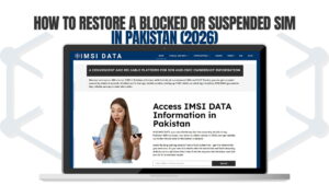 How to Restore a Blocked or Suspended SIM in Pakistan (2026)